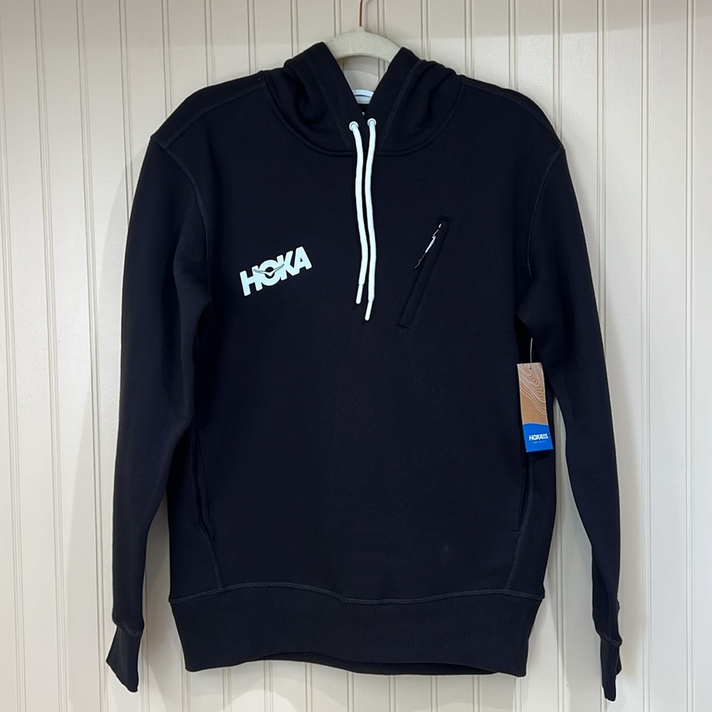 NWT Hoka One One black hoodie